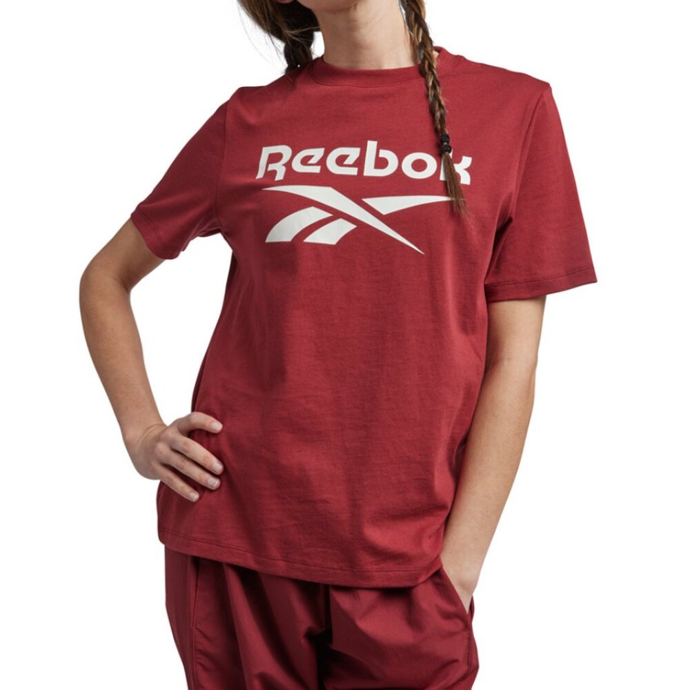 Reebok Women's Identity Cotton Big Logo T-Shirt